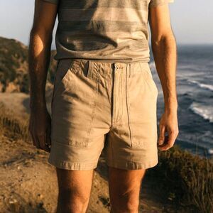 Taylor Stitch Beige Pocket Chino Shorts  Mens Size 34